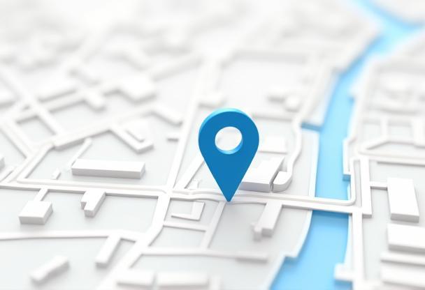 Kaart van Financiële Horizon locatie in Amsterdam